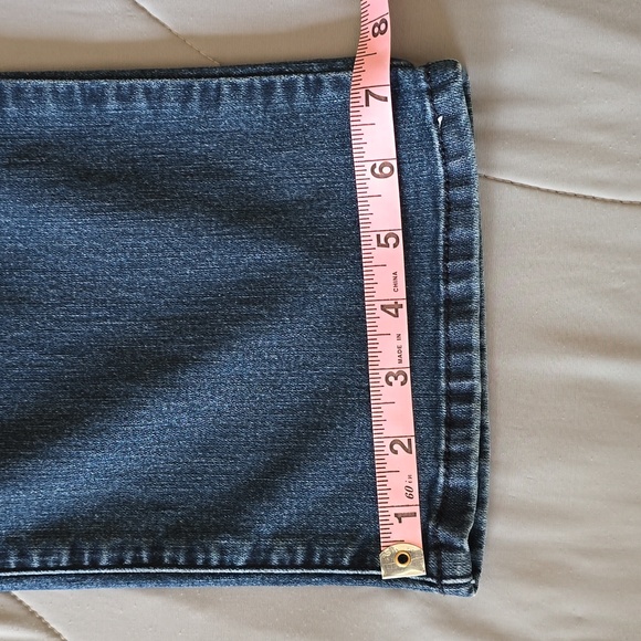 Democracy "Ab"solution,  Straight Leg, Size 12, Dark Blue Jeans - Picture 5 of 6